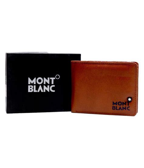 mont blanc leather regular